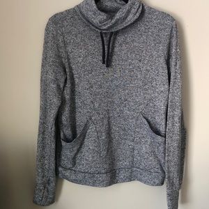 Grey Athletic Turtleneck Sweater😍